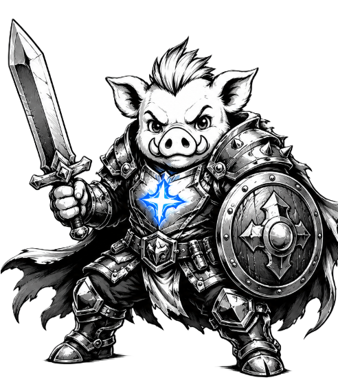 50DKPiggy Warrior